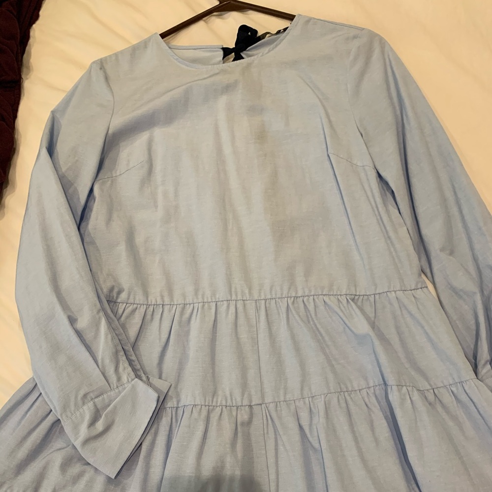 Zara flowy romper in baby blue